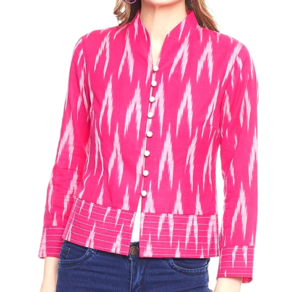Pink blazer jacket